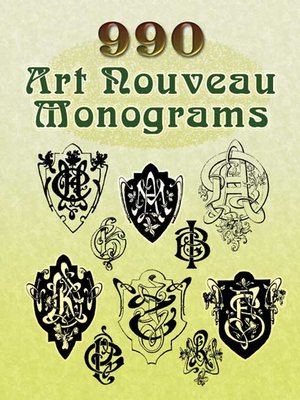 cover image of 990 Art Nouveau Monograms